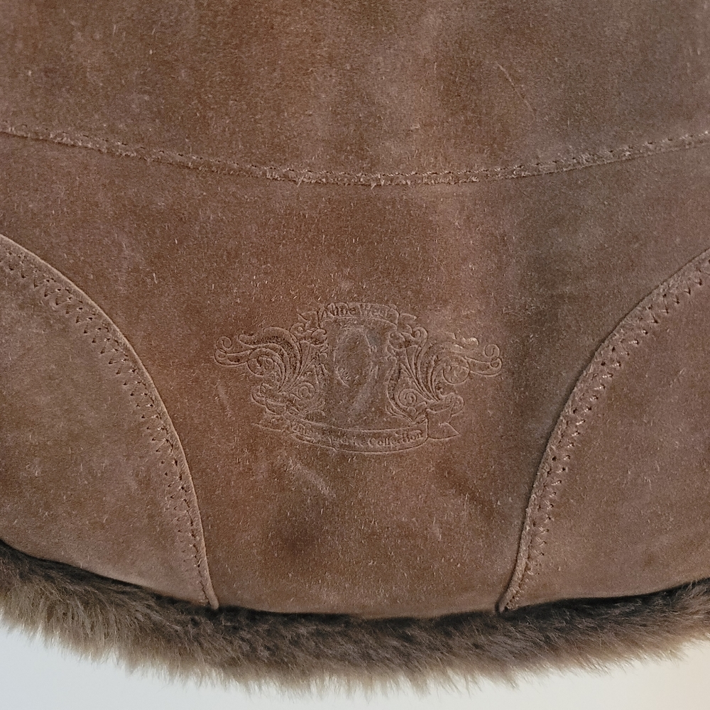 Nine West Vintage America Suede Shoulders Bag - Picture 7 of 8